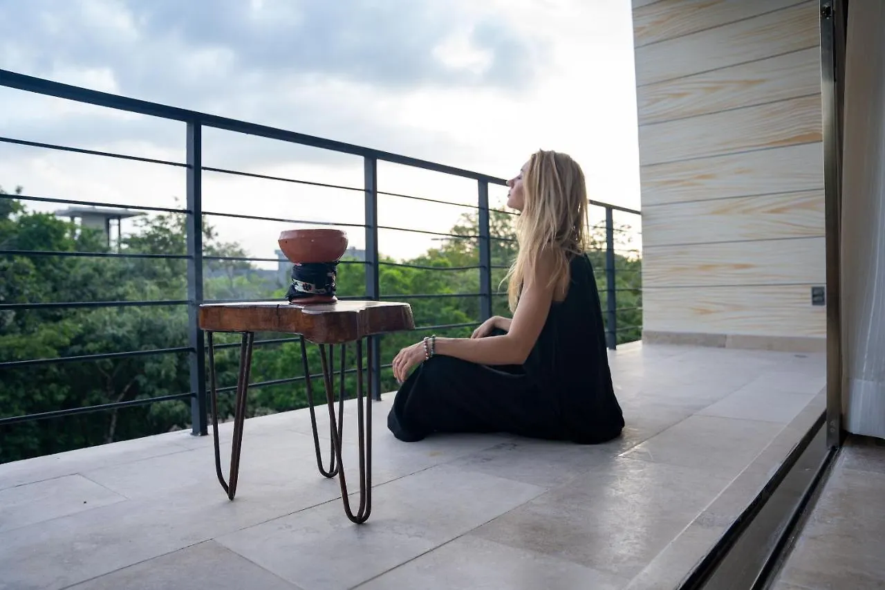 Inspiring Casa Luz/Fully Equipped/Gym,Cinema,Pool Lägenhet Tulum Mexiko